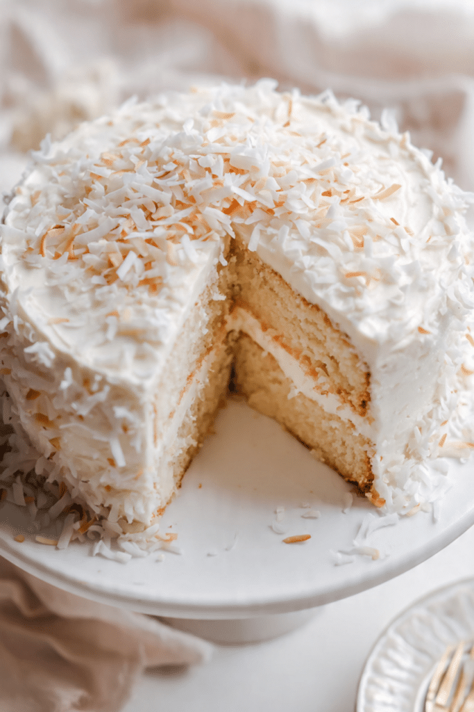 Vegan Coconut Cake