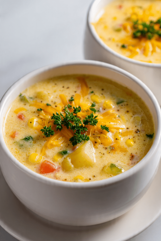 Cheddar Corn Chowder
