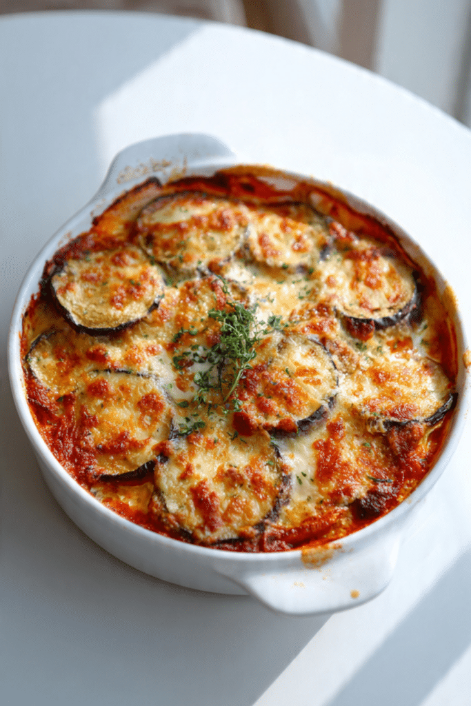 Eggplant Gratin