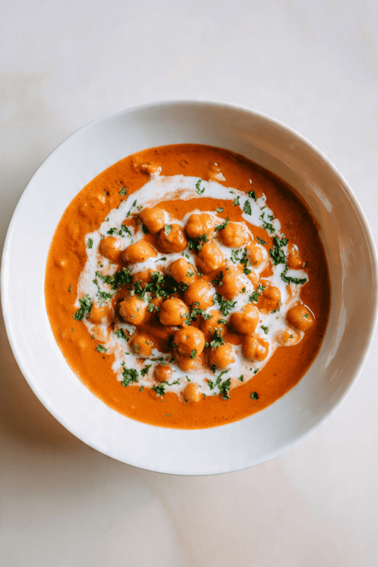 Indian Butter Chickpeas