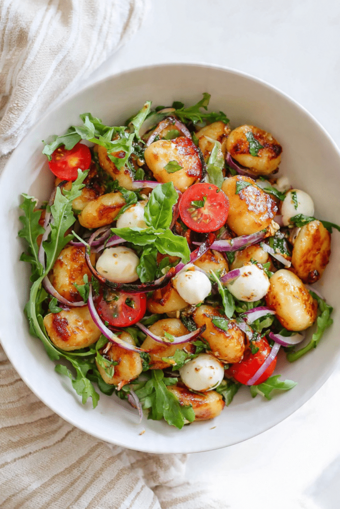 Grilled Gnocchi Salad