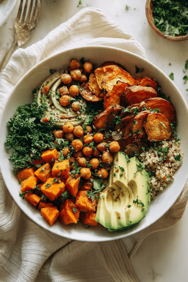 Autumn Harvest Chickpea Bowls