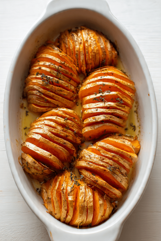 Hasselback Sweet Potatoes