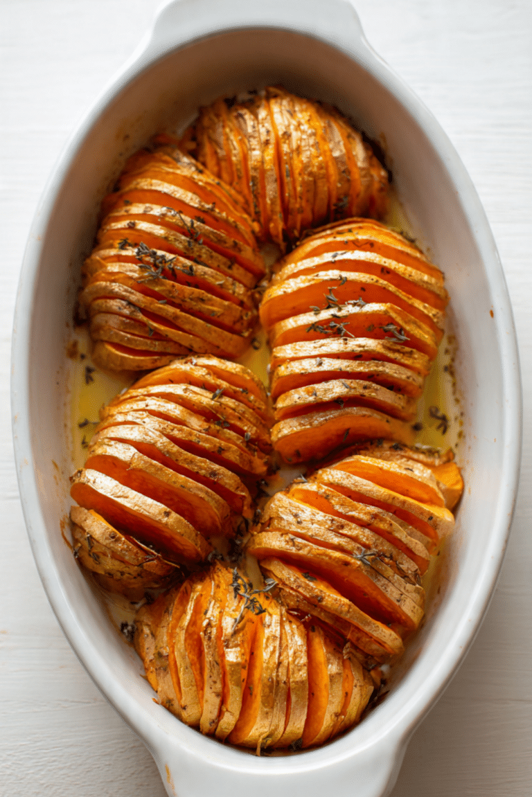 Hasselback Sweet Potatoes