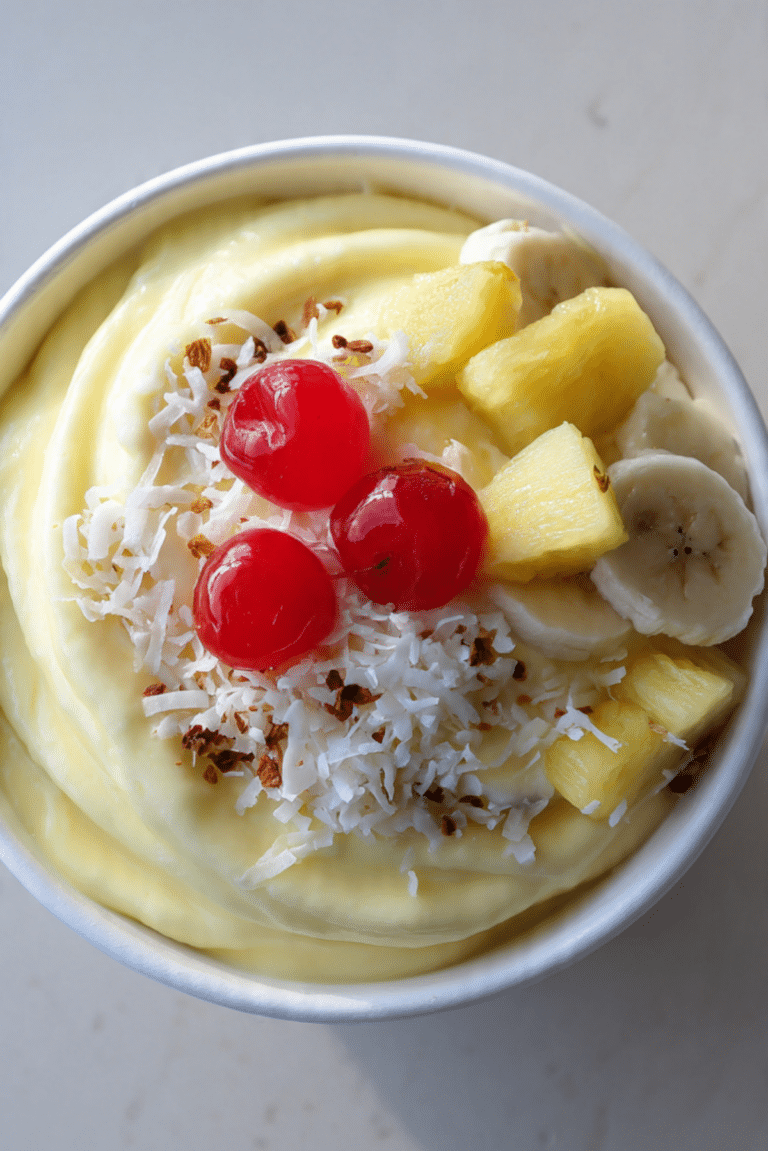 Dole Whip Smoothie Bowl
