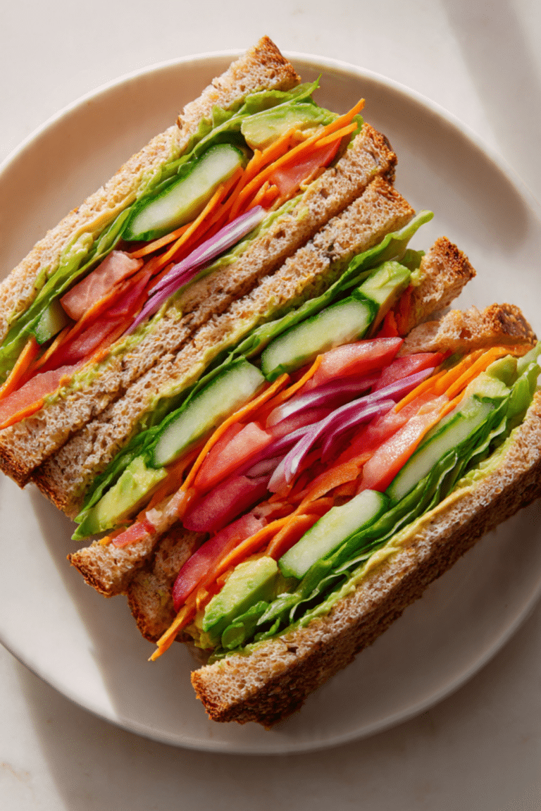 Ultimate Veggie Sandwich