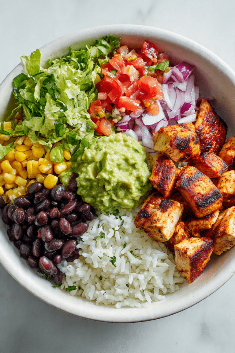 Copycat Chipotle Burrito Bowl