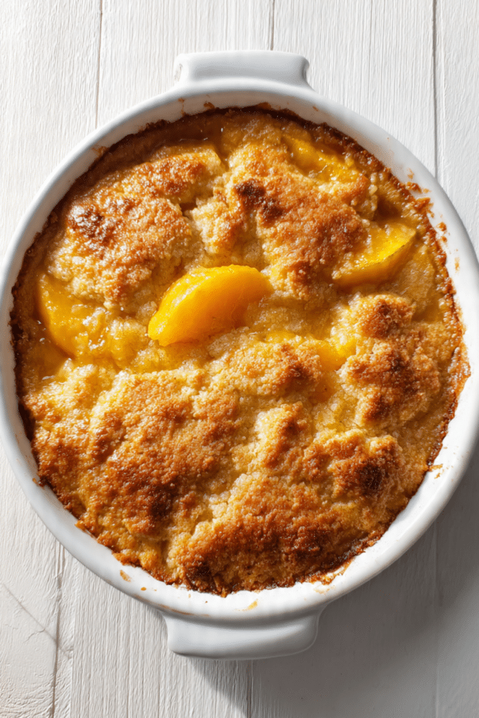 Gluten-Free Peach Cobbler