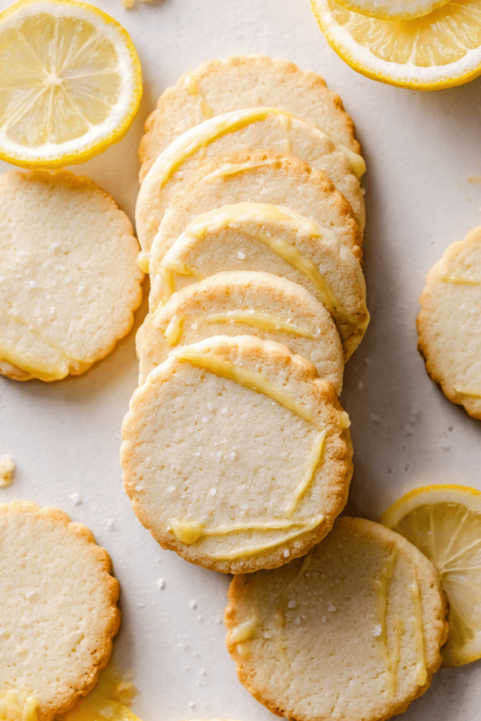 Lemon Shortbread Cookies