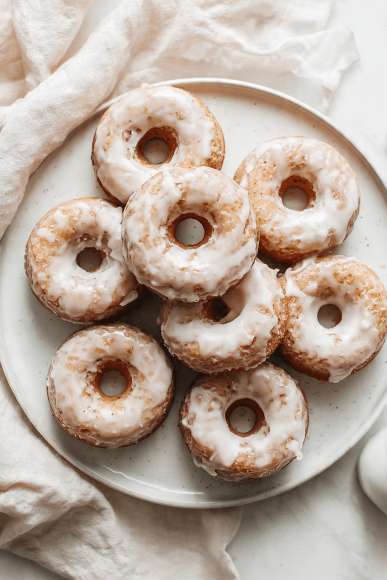 Banana Bread Donuts
