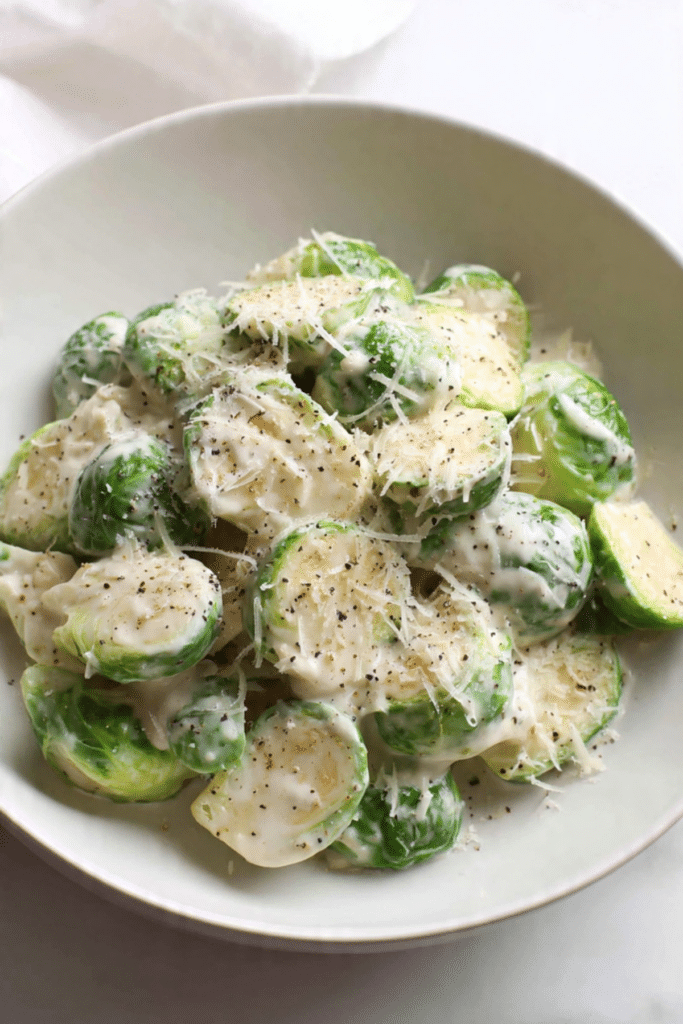 Creamed Brussels Sprouts