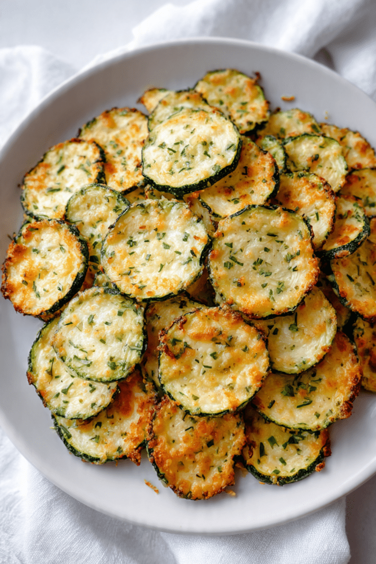 Cool Ranch Zucchini Chips