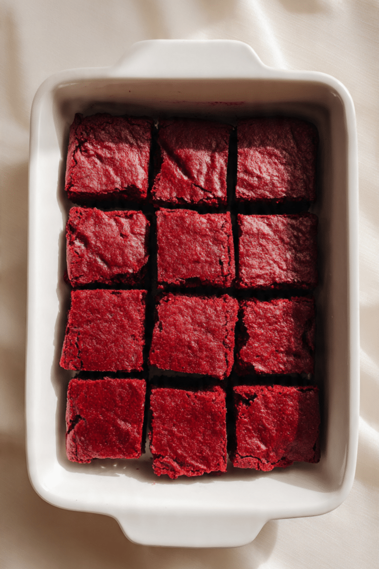 Red Velvet Brownies