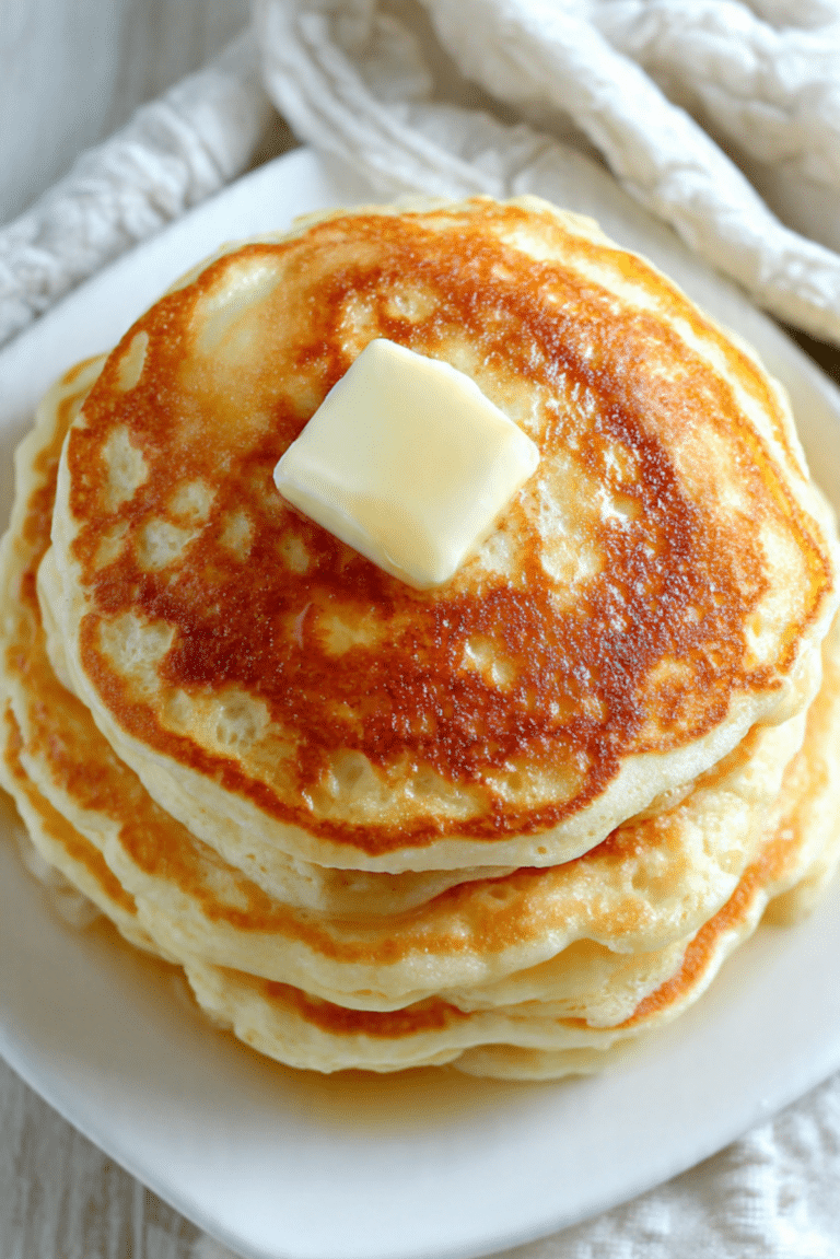Fluffy Buttermilk Pancakes