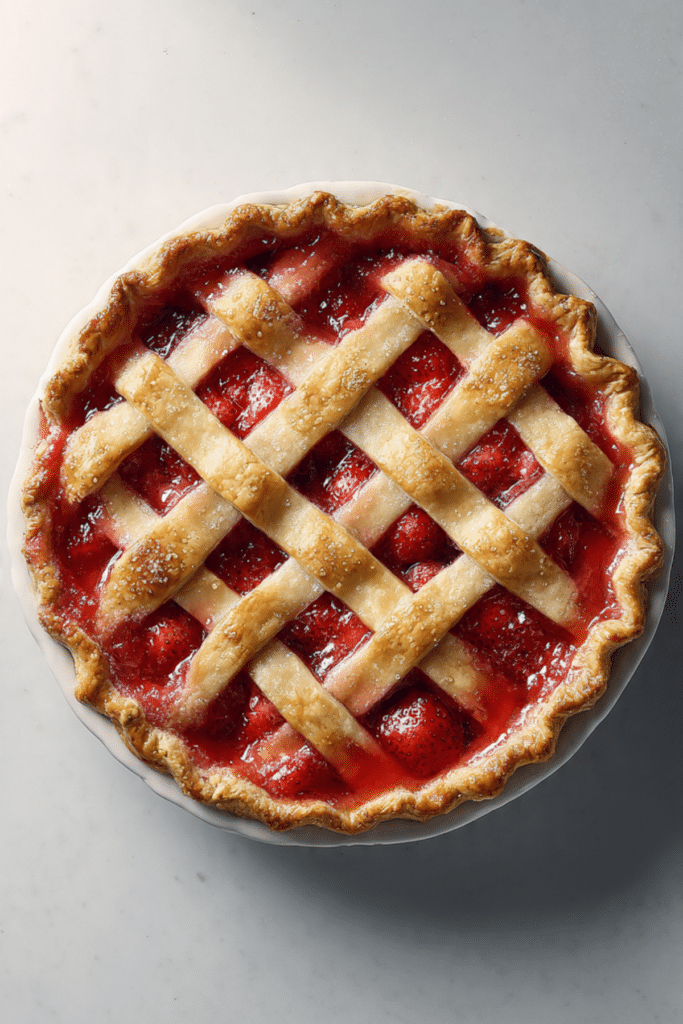BA’s Best Strawberry Rhubarb Pie