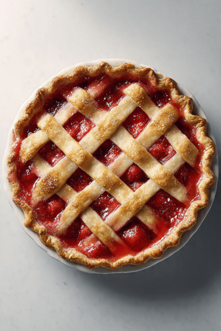 BA’s Best Strawberry Rhubarb Pie