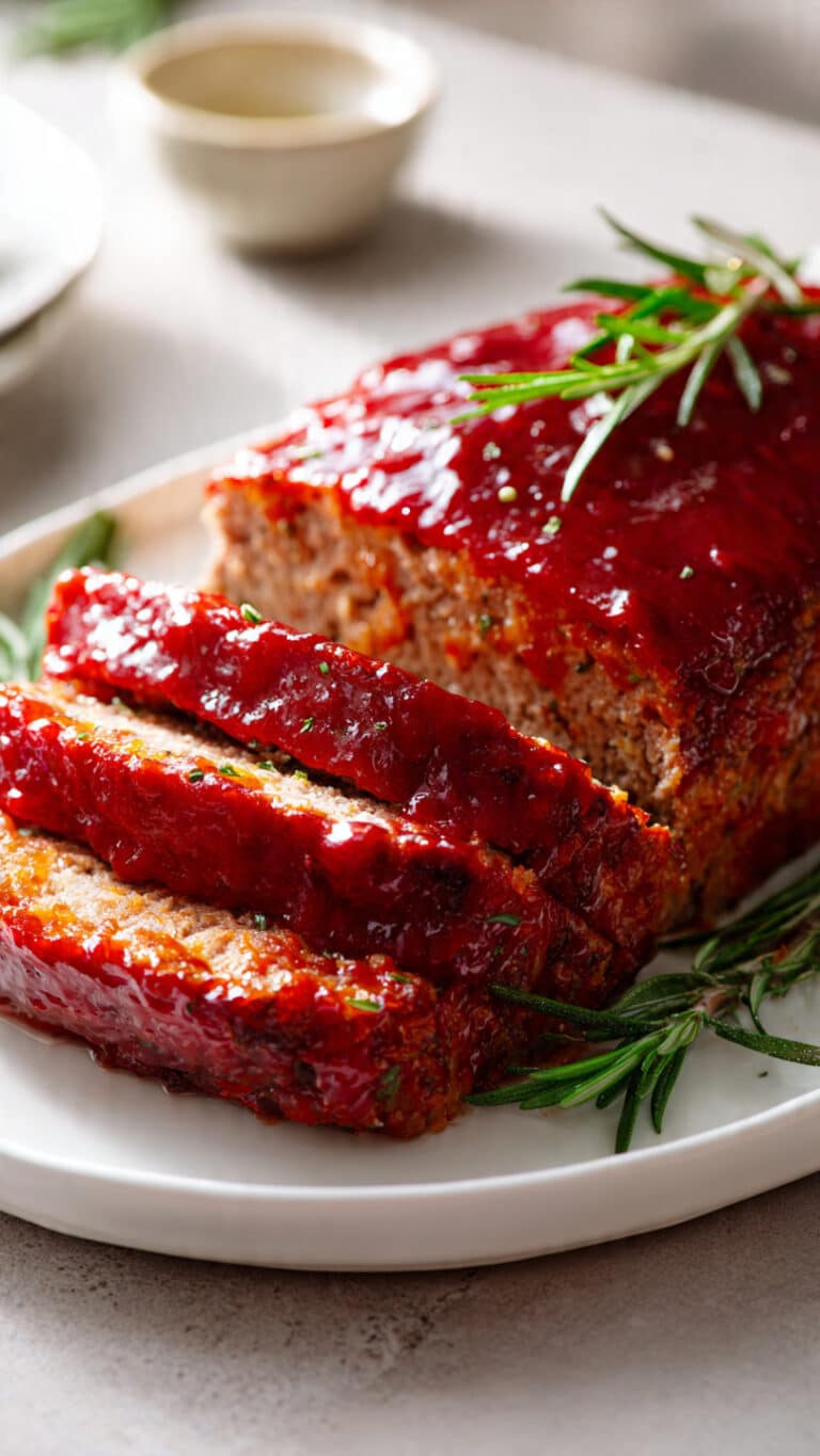 Old Fashioned Meatloaf with Ritz Crackers