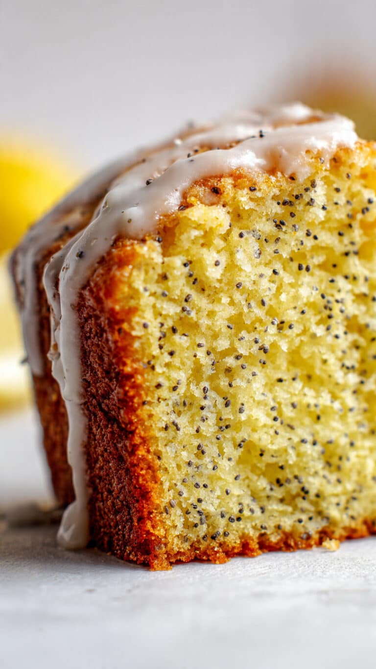 Julia Child’s Lemon Poppy Seed Cake