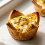 Cheesy Shrimp Bread Cups